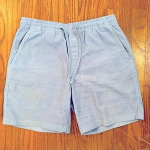 Todd Snyder Weekender Short in Blue Corduroy Size Medium